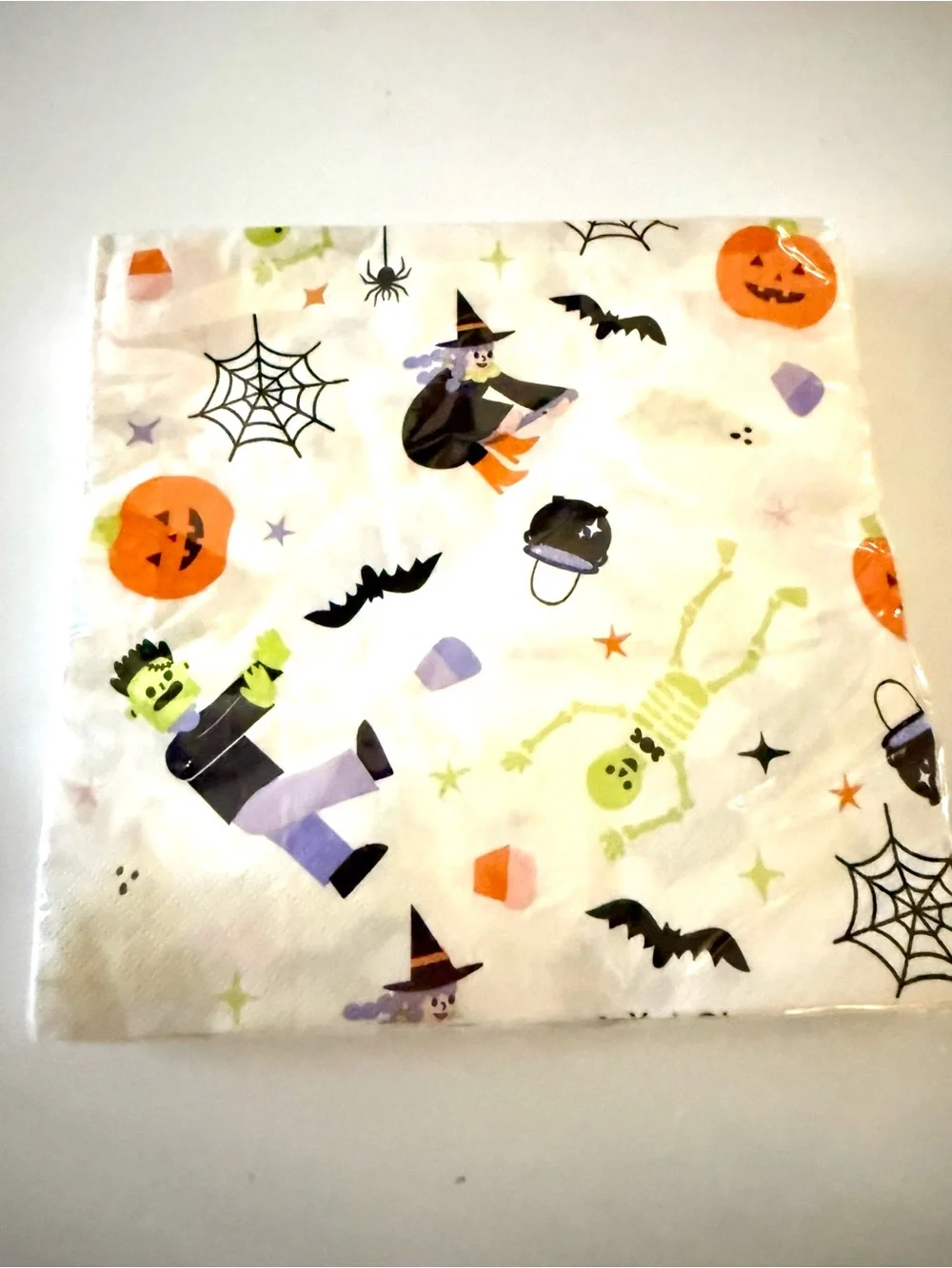 Halloween Party Kids Tableware Set - Orange Festive Plates & Cup.